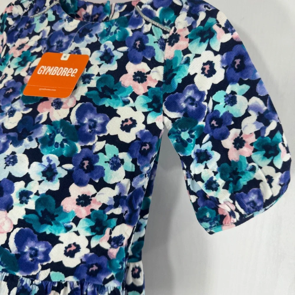Gymboree Baby Girl Floral Print Dress‎ Corduroy w/ Bloomer 18-24 Months NWT